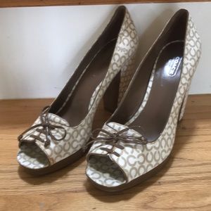 Beautiful coach shoes